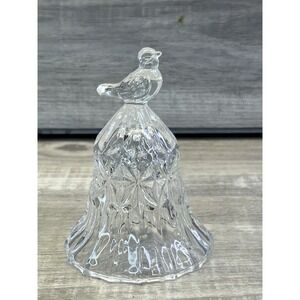 Hofbauer Byrdes Crystal Bird Bell Vintage West Germany